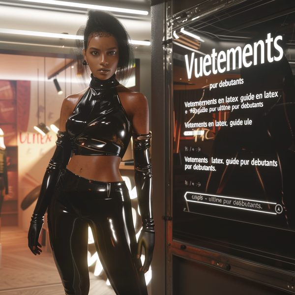 Vêtements en latex: guide ultime pour débutants